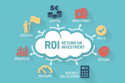 ROI diagram about the business