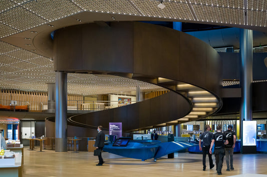 Bloomberg London Head Office Spiral Staircase